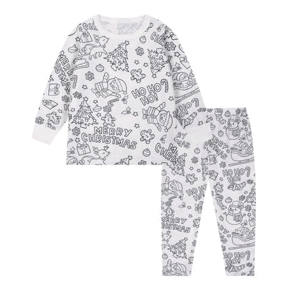 JHB ColorDream™ Pyjama Set – Kleur je eigen raketavontuur!