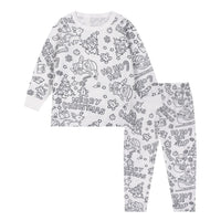 JHB ColorDream™ Pyjama Set – Kleur je eigen raketavontuur!